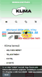 Mobile Screenshot of klimaszeged.hu
